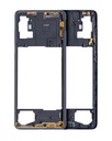Châssis central pour SAMSUNG A71 - A715 - Noir