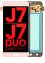 Bloc écran OLED sans châssis pour SAMSUNG J7 et J7 DUOS 2016 - Aftermarket Plus - Or