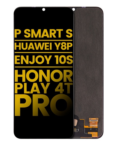 [107082135301] Bloc écran OLED sans châssis compatible Huawei P SMART S - Y8P - ENJOY 10S - HONOR PLAY4T Pro - Reconditionné - Toute couleur