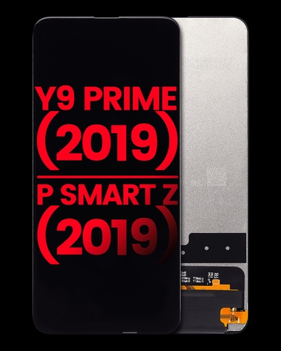 [107082076106] Bloc écran LCD sans châssis compatible Huawei P Smart Z 2019 - Y9 Prime 2019 - P Smart Pro 2019 - Y9S 2019 - Honor 9X - Honor 9X Pro - Enjoy 10 Plus - Aftermarket Plus - Toutes couleurs