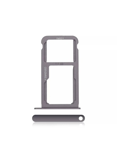 [107082080426] Tiroir SIM compatible Huawei P9 Plus - Gris