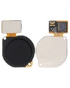 Lecteur d'empreintes digitales avec nappe pour HUAWEI P Smart - P Smart Plus 2019 - Midnight black