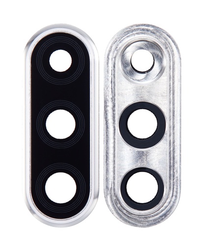 Lentille caméra arrière avec anneau pour HUAWEI P30 Lite - 4GB RAM - Blanc Perle