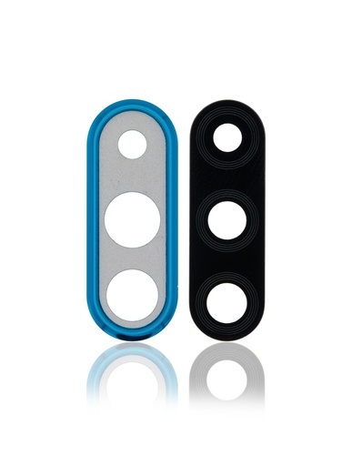 Lentille caméra arrière avec anneau pour HUAWEI P30 Lite - 6GB RAM - Bleu paon