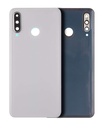 Vitre arrière avec lentille caméra pour HUAWEI P30 Lite - Nova 4E - Sans logo - 6GB RAM - Pearl White
