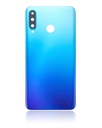 Vitre arrière avec lentille caméra compatible HUAWEI P30 Lite - Nova 4E - Sans logo - 4GB RAM - Peacock Blue