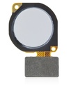 Bouton Home avec nappe pour HUAWEI P30 Lite - Blanc