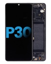 Bloc écran LCD avec châssis compatible Huawei P30 - Aftermarket Incell - Noir