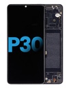 Bloc écran LCD avec châssis compatible HUAWEI P30 - Aftermarket Incell - Noir