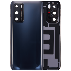 Vitre arrière avec lentille caméra pour HUAWEI P20 - Noir