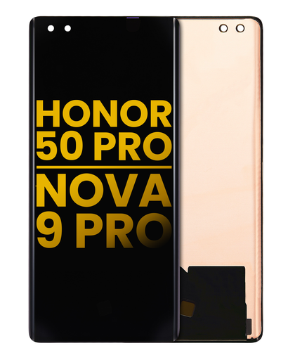 Bloc écran OLED sans châssis pour Honor 50 Pro - HUAWEI Nova 9 Pro - Reconditionné -Toutes couleurs