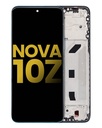 Bloc écran LCD avec châssis compatible Huawei Nova 10z - Reconditionné - Vert