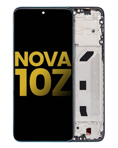 [107082137804] Bloc écran LCD avec châssis compatible Huawei Nova 10z - Reconditionné - Vert