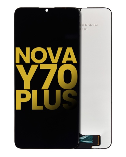 [107082135601] Bloc écran LCD sans châssis compatible Huawei Nova Y70 Plus - Reconditionné -Toute couleur