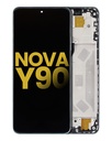 Bloc écran LCD avec châssis  compatible Huawei Nova Y90 - Reconditionné -Vert Emeraude