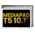 Bloc écran LCD sans châssis pour HUAWEI MediaPad T5 10.1" - Version LTE - Reconditionné- Blanc
