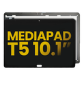 Bloc écran LCD sans châssis pour HUAWEI MediaPad T5 10.1" - Version LTE - Reconditionné - Noir