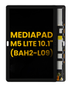 Bloc écran LCD sans châssis pour HUAWEI MediaPad M5 Lite 10.1" - BAH2-L09 - Reconditionné- Noir