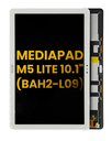 Bloc écran LCD sans châssis pour HUAWEI MediaPad M5 Lite 10.1" - BAH2-L09 - Reconditionné - Blanc