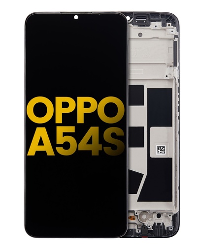 Bloc écran LCD avec châssis pour Oppo A54s - A16 - Reconditionné - Toutes couleurs