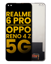 Bloc écran LCD sans châssis pour Realme 6 Pro - Oppo Reno 4 Z 5G - Reconditionné - Toutes couleurs