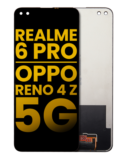 Bloc écran LCD sans châssis pour Realme 6 Pro - Oppo Reno 4 Z 5G - Reconditionné - Toutes couleurs
