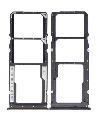 Tiroir Double SIM pour XIAOMI Redmi 10 - Carbon Gray