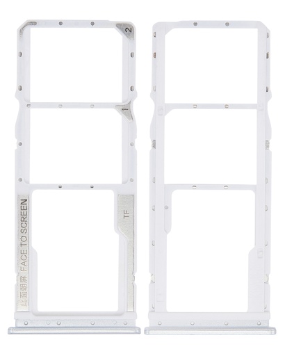 Tiroir Double SIM pour XIAOMI Redmi 10 - Pebble White