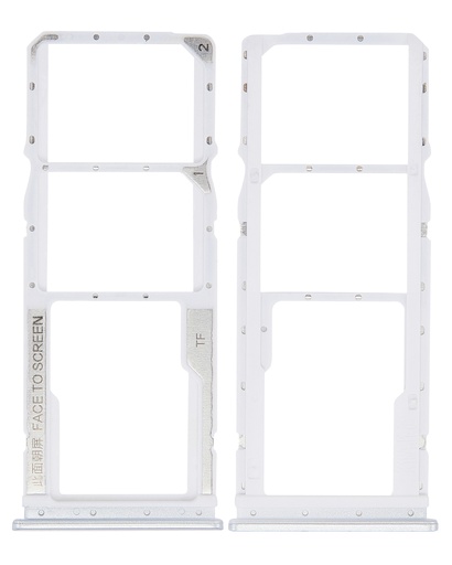 [107082113734] Tiroir Double SIM compatible XIAOMI Redmi 10 - Pebble White