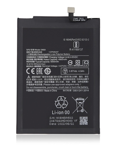 Batterie pour XIAOMI Redmi 10 - BN5A