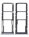 Tiroir Double SIM pour XIAOMI Redmi 10X 4G - Note 9 - Bleu