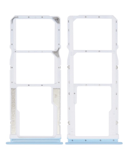 Tiroir Double SIM pour XIAOMI Redmi 10X 4G - Note 9 - Polar White