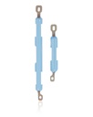 Kit boutons Power et Volume pour XIAOMI Redmi 10X - Note 9 - Light Blue
