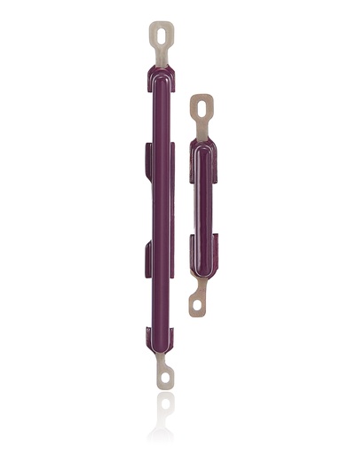 Kit boutons Power et Volume pour XIAOMI Redmi 10X - Note 9 - Purple