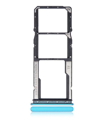[107082114123] Tiroir SIM double compatible Xiaomi Redmi 9C - 9A - Vert