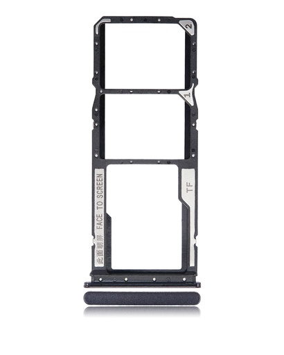Tiroir Double SIM pour XIAOMI Redmi 9C - 9A - Noir