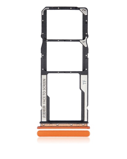 Tiroir Double SIM pour XIAOMI Redmi 9C - 9A - Orange