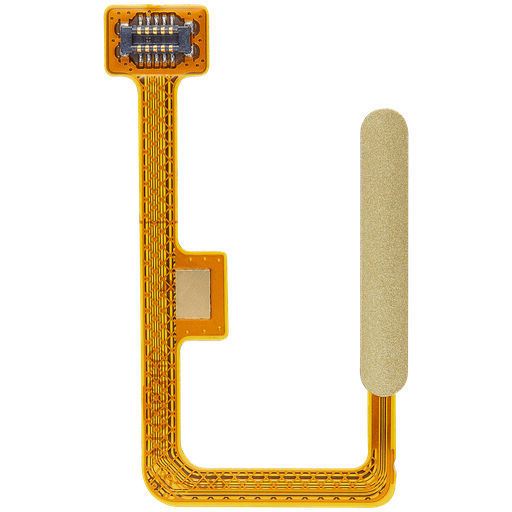 [107082114632] Lecteur d'empreintes digitales avec nappe compatible Xiaomi Mi 11 Lite 5G - Jaune Citron