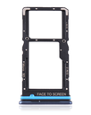 Tiroir Double SIM pour XIAOMI Mi 10T Lite 5G - Mi Note 9 Pro 5G - Bleu
