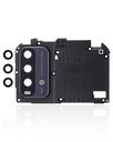 Lentille caméra arrière avec support -  cadre pour  XIAOMI Redmi Note 9 4G -  Gris