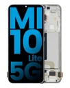 Bloc écran LCD avec châssis pour XIAOMI Mi 10 Lite 5G - Aftermarket Incell - Dream White