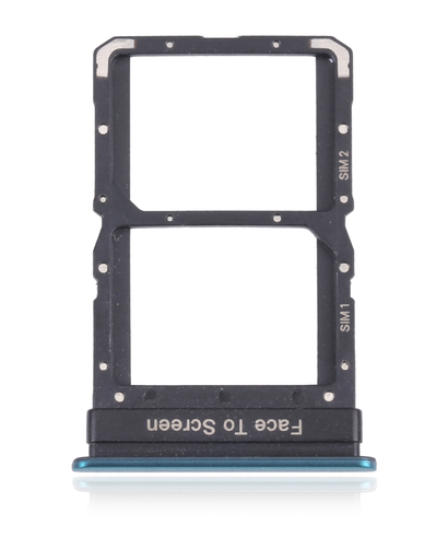 Tiroir Double SIM pour XIAOMI Mi 10 5G - Mi 10 Pro - Vert Corail