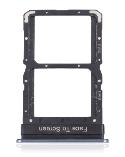 [107082114721] Tiroir SIM double compatible Xiaomi Mi 10 5G - Mi 10 Pro - Gris Clair de lune