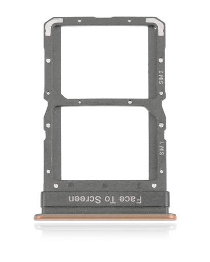 Tiroir Double SIM pour XIAOMI Mi 10 5G - Mi 10 Pro - Or Pêche