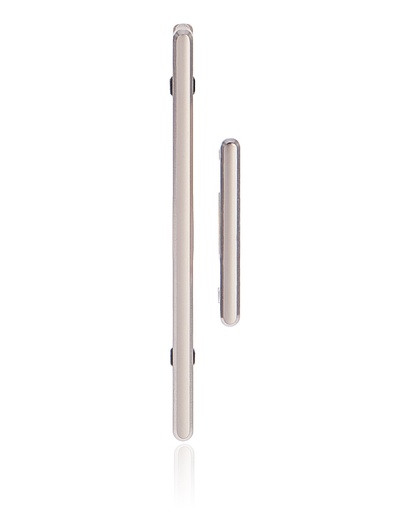 [107082114723] Kit boutons Power et volume compatible Xiaomi Mi 10 5G - Mi 10 Pro - Or Pêche
