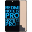 Bloc écran LCD sans châssis compatible Xiaomi Redmi Note 12 Pro - Redmi Note 12 Pro Plus - Poco X5 Pro - Aftermarket: Incell - Toutes couleurs