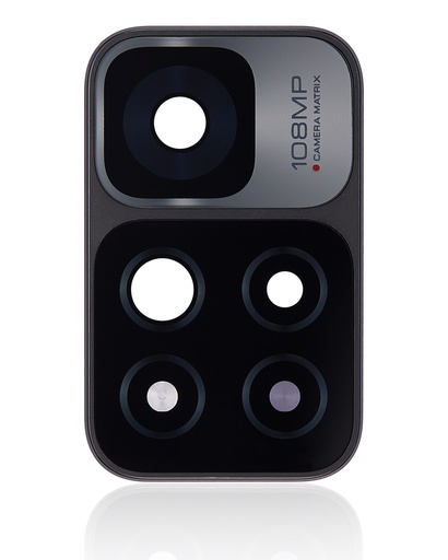 [107082127535] Lentille caméra arrière avec support / cadre compatible Xiaomi Redmi Note 11 Pro Plus 5G - Toutes couleurs