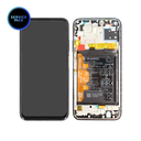 Bloc écran LCD pour HUAWEI P40 Lite - SERVICE PACK - Noir