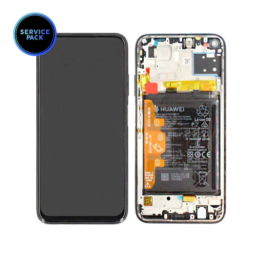 [02353KFU] Bloc écran LCD pour HUAWEI P40 Lite - SERVICE PACK - Noir