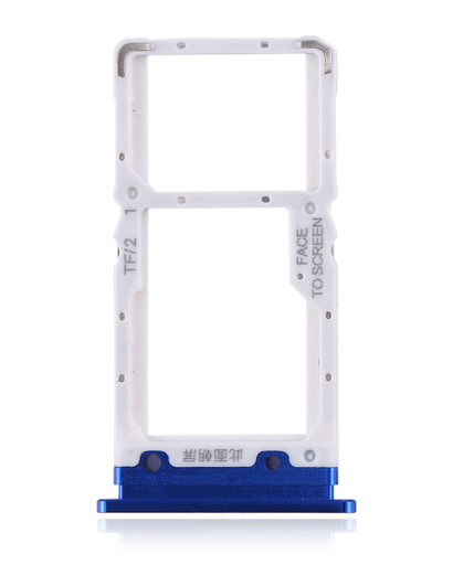 Tiroir Double SIM pour XIAOMI Mi 9 Lite - CC9 - Bleu Aurora